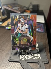 2025 Panini Select - Premier Level Baker Mayfield #137 Black & Red Shock Prizm