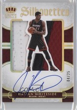 2015-16 Panini Preferred Silhouettes Prime 4/25 Hassan Whiteside #71 Auto 0af