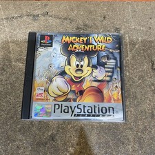 Thumbnail of ebay&reg; auction 800515685637 | Mickey's Wild Adventure (Sony PlayStation 1, 1994) Disney Plattform Videospiel CD