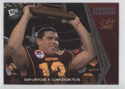 2010 Press Pass National Leaders Dan LeFevour #64 Rookie RC 4ns