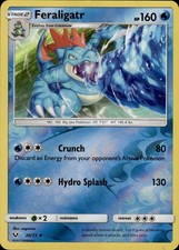 Pokemon TCG Card Feraligatr Water Shining Legends 20/73