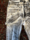 GUAPI JEANS SUPER RARE SPECIAL LIMITED EDITION STACKED EMBELLISHED ROCK STAGE 28 — photo 8