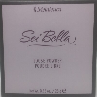 Sei Bella Mineral Loose Powder 88.OZDeep Intense Brown Make Up Matte