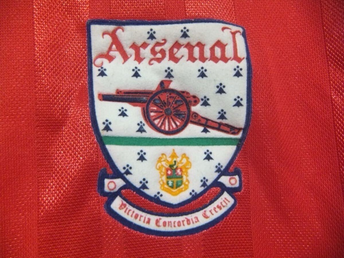 Arsenal FC 1992-94 sz 38 Football Shirt Jersey LONDON