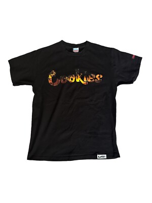 Cookies X Scarface Tropical Sunset Black Men's T-Shirt Size M