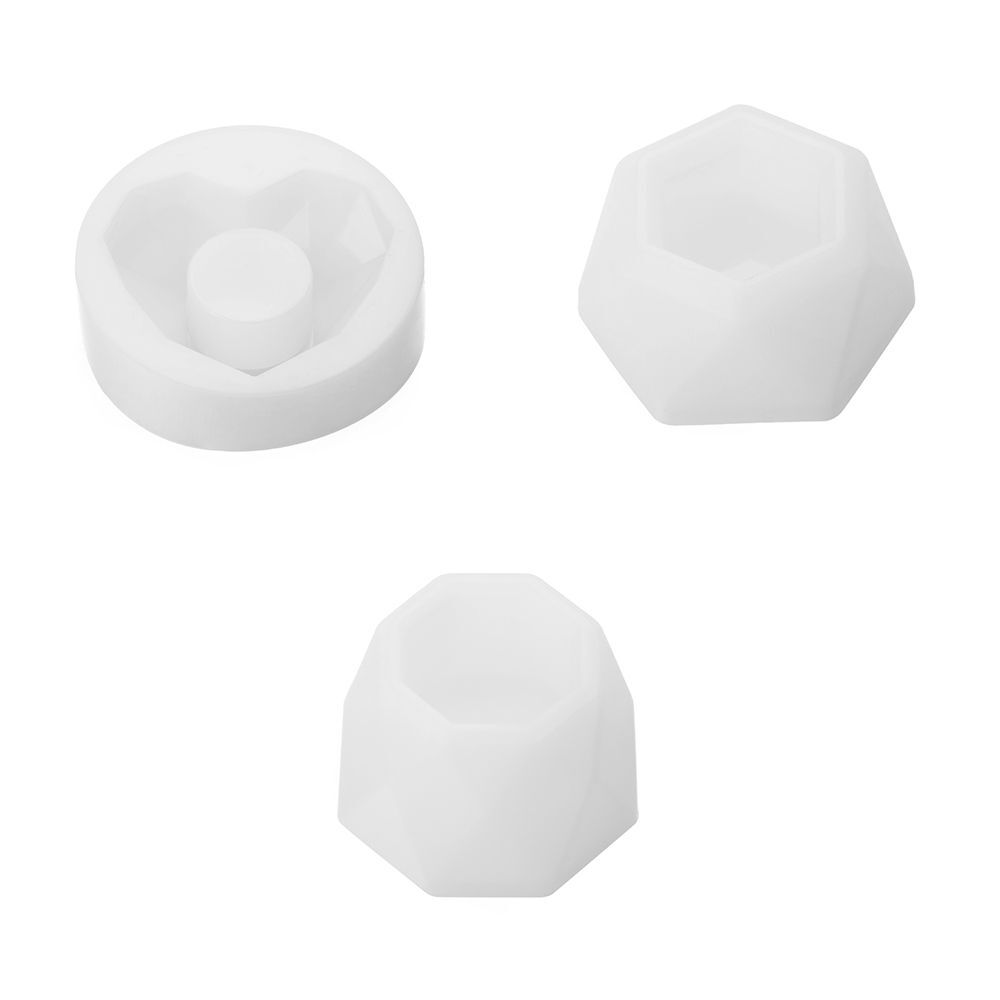 Epoxy Resin Mold Crystal Resin Tray Mold Silicone Mould Succulent Flowerpot - Picture 8 of 14