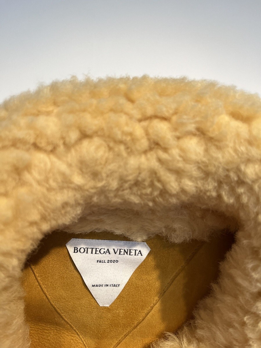 Bottega Veneta FW20 Teddy Shearling Fringe Coat 38 | eBay