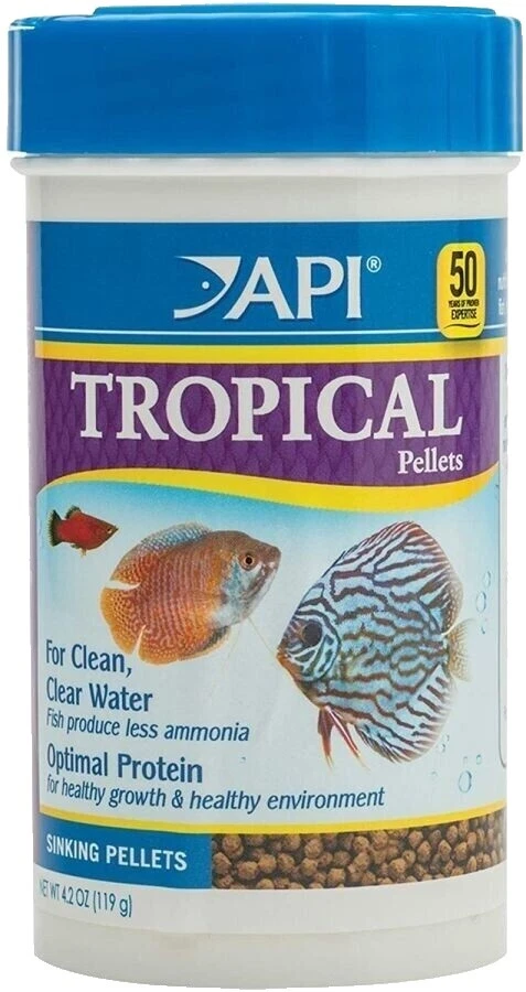 API pellets alimento para peces peces tropicales