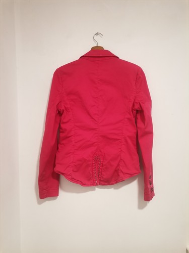 Mos Mosh Women's Vintage Blazer Jacket Size S UK 8 Red Pink - Picture 7 of 14
