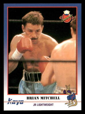 Brian Mitchell 1991 Kayo Boxing Card #150