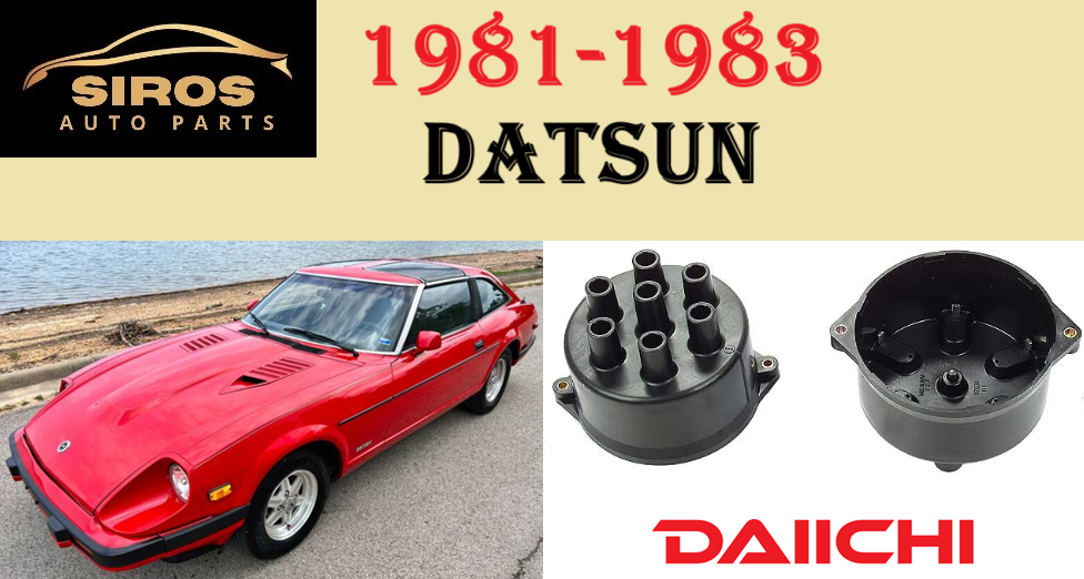 Black Plastic DAIICHI (OEM) Distributor Cap For 1981-1983 Datsun