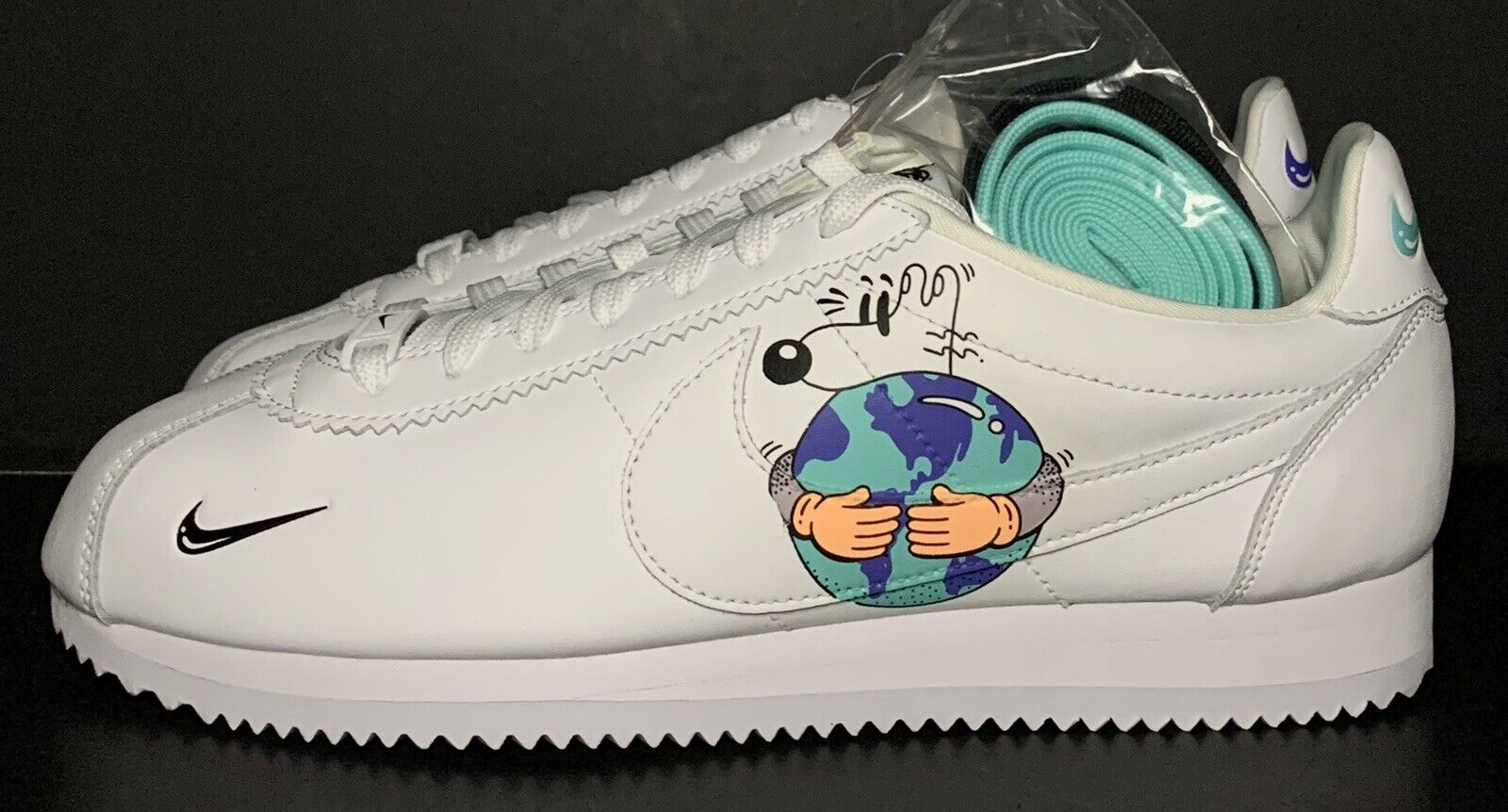 Nike Cortez Flyleather QS Earth Day Steve Harrington Men's Size eBay