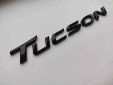 Gloss Black Metal Rear Tailgate Car Badge Letters for Hyundai TUCSON Glossy