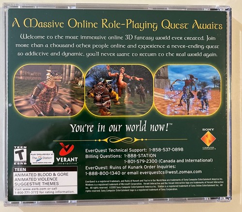 EverQuest Bundle: Ruins of Kunark; Scars of Velious; Shadows of Luclin - Picture 3 of 17