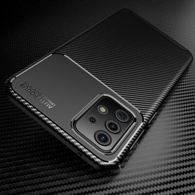 For Samsung Galaxy A13 A53 A12 A32 5G Shockproof Carbon Fiber Rubber Cover Case