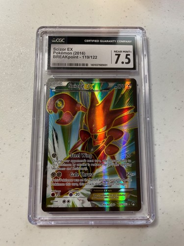 Scizor-EX graded CGC 7.5 for sale on eBay