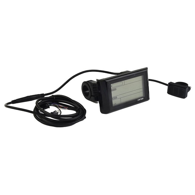 1pcs Sw900 Display 24V-60V ABS + LCD Black EBIKE Speed Meter SL-SW900YB 1pcs Sw900 Display 24V-60V ABS + LCD Black EBIKE Speed Meter SL-SW900YB