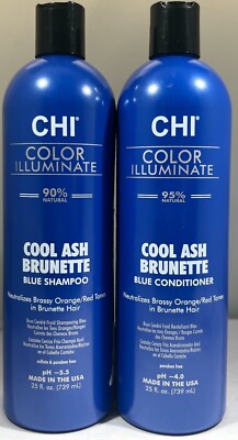 CHI Color Illuminate Cool Ash Brunette Shampoo or Conditioner, 25oz-CHOOSE ITEM!