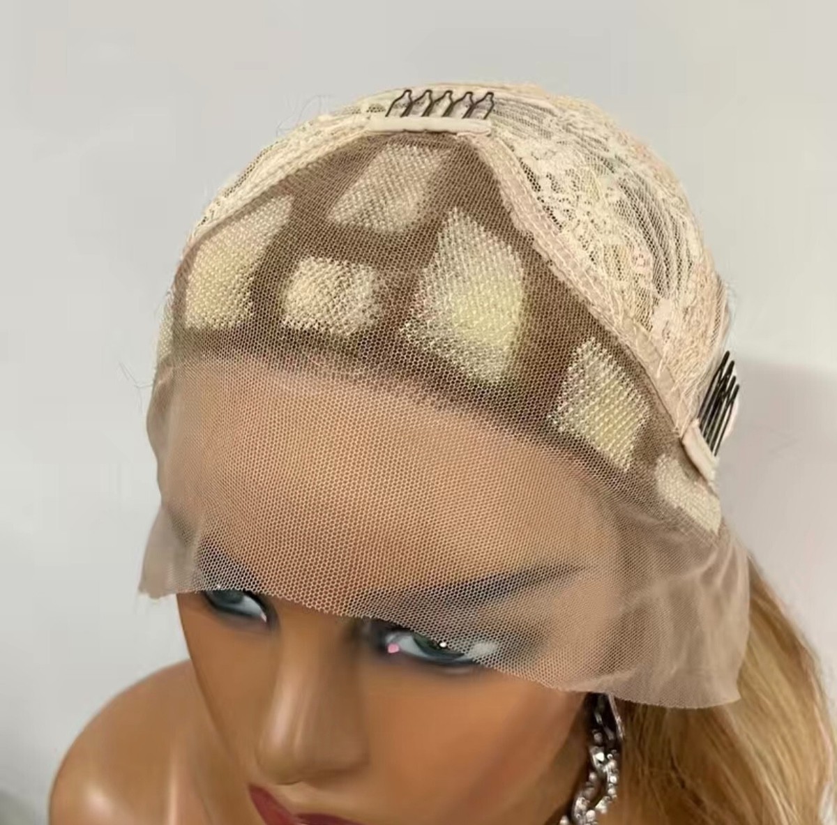 Beautiful Lace Front Wig, Light Brown/Blonde Mix, long 26 inches Amazon.com: EMMOR Long Ombre Blonde Lace Front Wig for Women  main image 2