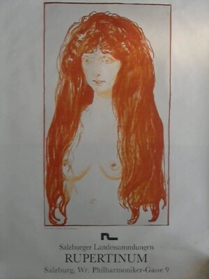 Munch, Eduard - Rupertinum Salzburg: Salzburger Landessammlungen - Plakat ...