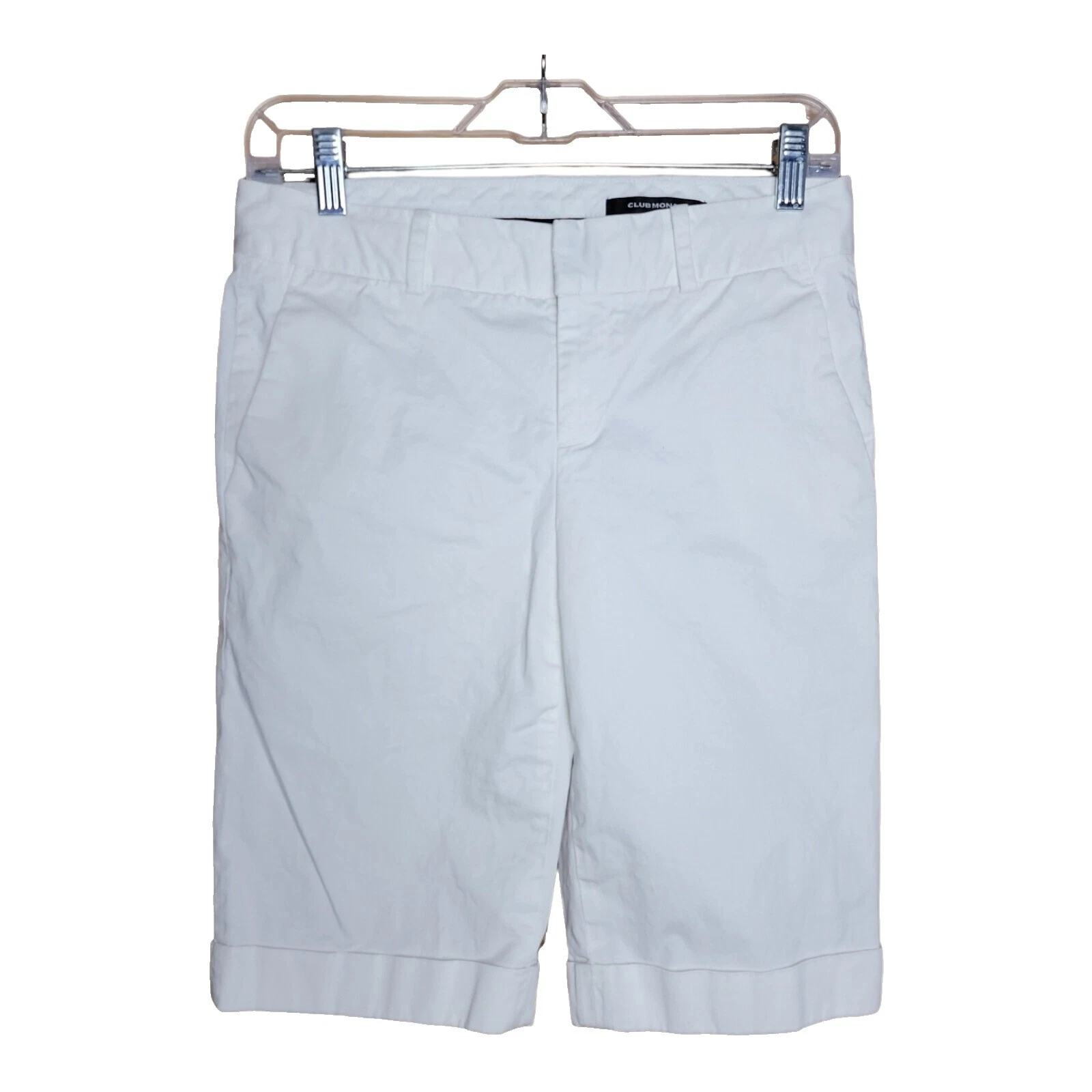 Club Monaco Cotton Blend Regular Size Shorts for Women