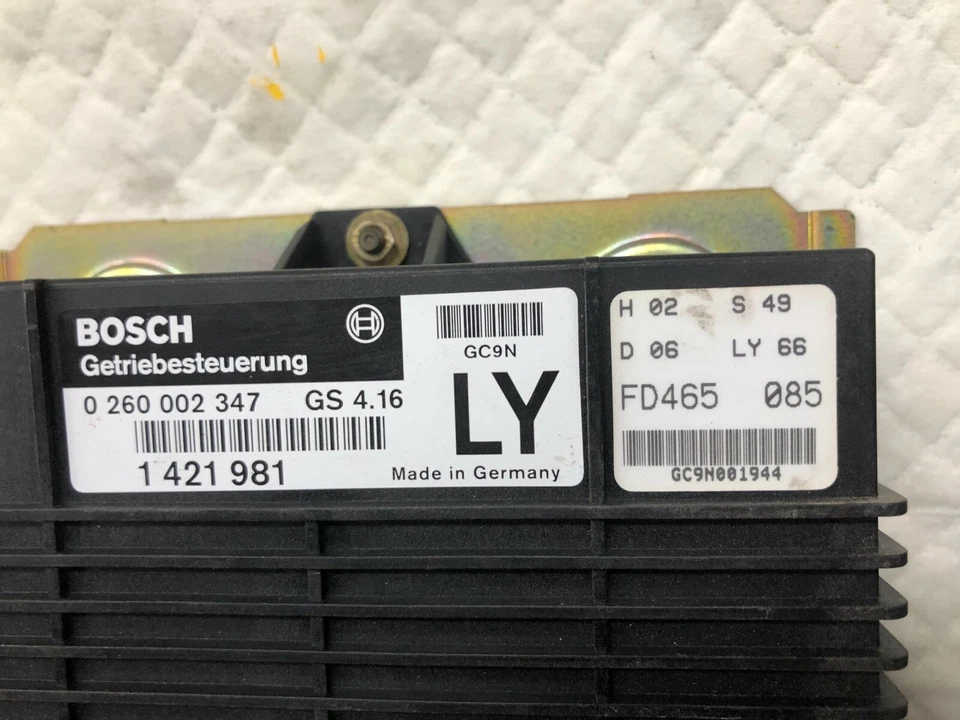 BMW 325i 1994 módulo de control de transmisión 0 260 002 347 OEM (R-149) Foto 2 de 4