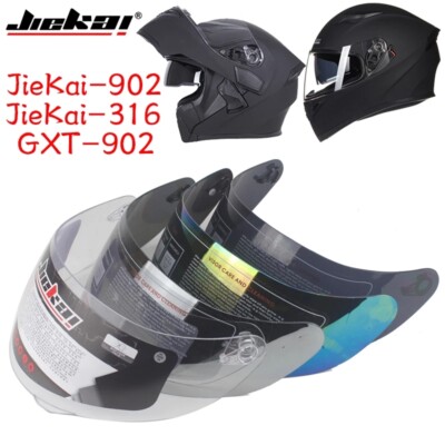 Helmet Motorcycle Visor Fit For JIEKAI-902 316 GXT-902 Helmet Windshield Lens