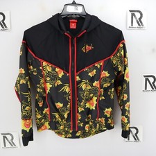 Nike Sportswear Floral Windrunner Printed Jacket 922188 010 Womens Small Fullzip