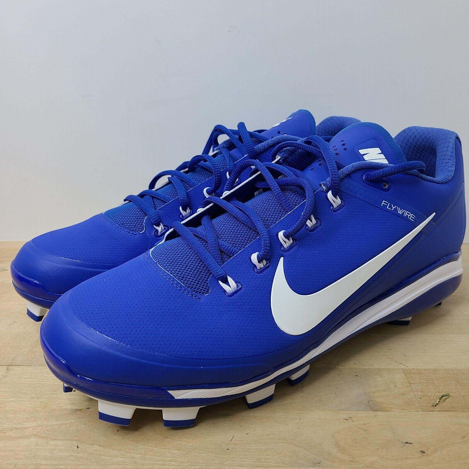 Omleiding Hoofdkwartier Kwadrant Nike Flywire Air Max Clipper Baseball Cleats Mens Size 13.5 Shoes Blue  Athletic | eBay