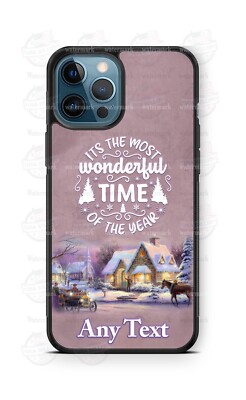 Wonderful Time of the Year Christmas Phone Case For iPhone 14 Samsung A51 Google