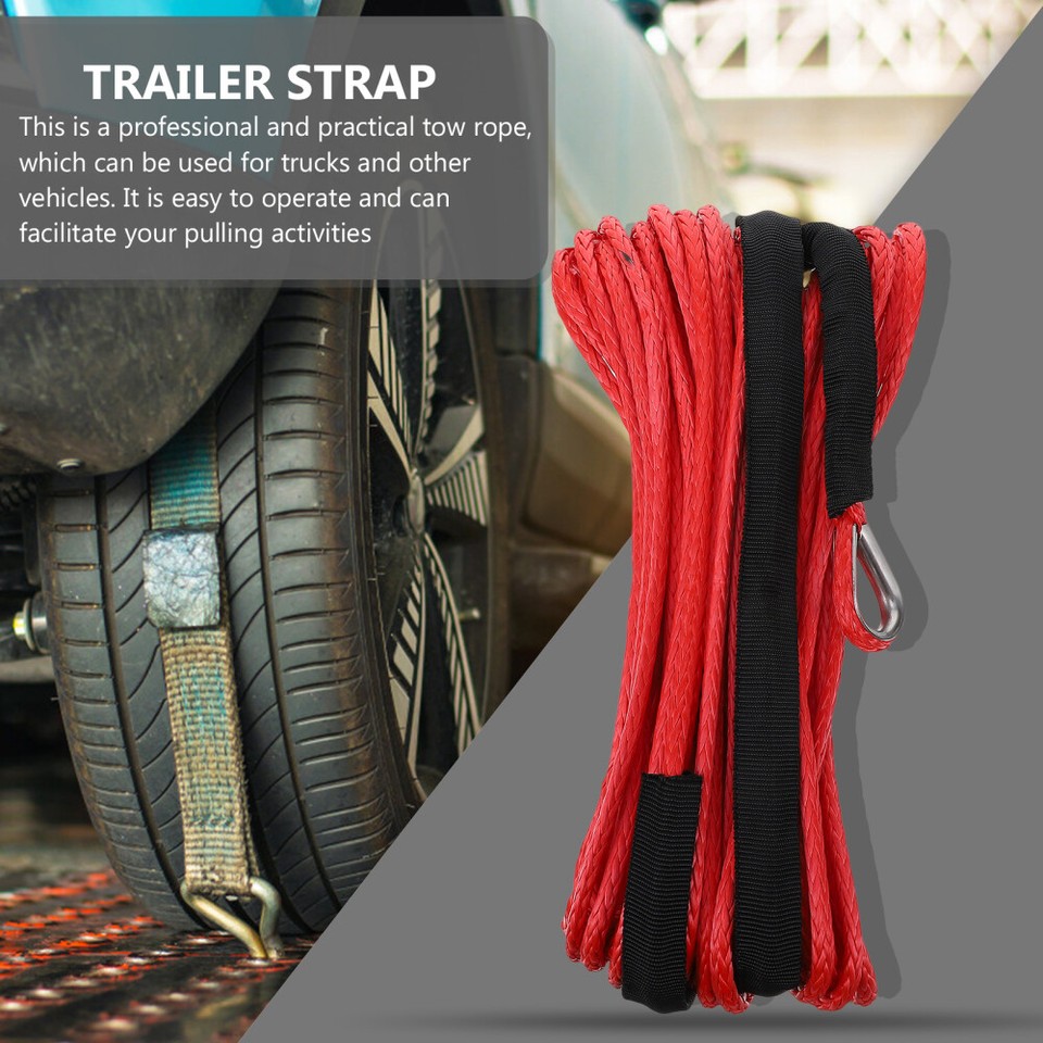 Durable Car Trailer Rope Motores Para Portones Electricos Tow with Hook