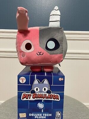 Pet Simulator X Series 1 Deluxe Tech 8 CYBORG BUNNY Plush with epic code  2023