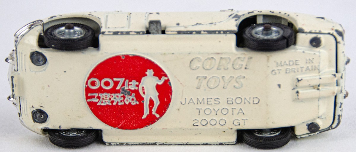 Vintage 1967 Corgi James Bond 007 Toyota 2000 GT You Only Vintage 1967 Corgi James Bond 007 Toyota 2000 GT You Only