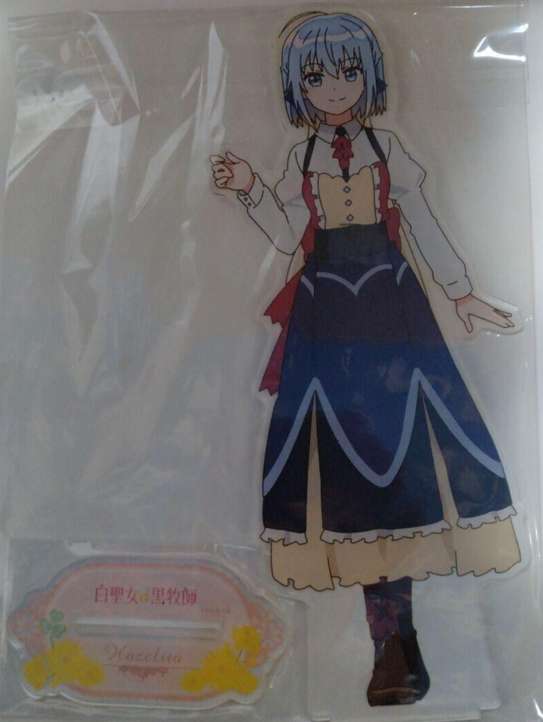 Japanese anime Saint Cecilia and Pastor Lawrence BIG acrylic stand