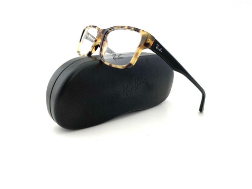 Neu Ray-Ban Brillengestell Schwarz Schildpatt Acetat Unisex Rx Brille RB 5245 5608 54mm