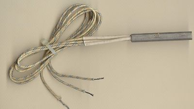 FAST HEAT Cartridge Heater 3/8'' Dia X 2 1/2'' Long 100W 240V 20'' Fiberglass Leads