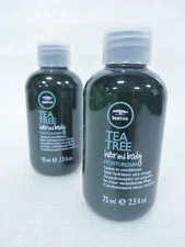 PAUL MITCHELL TEA TREE MOISTURIZER LEAVE IN CONDITIONER 2.5 OZ  2 PCS    TRAVEL!