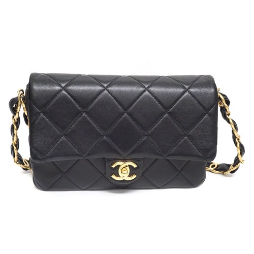Chanel Flap Bag AS5176 Leder schwarz Beuteltasche Tasche Gold Hardware mit Box #KNB079 - Bild 1 von 12