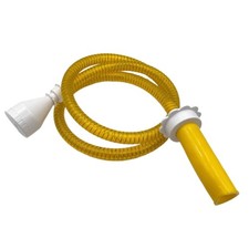 Heavy Duty ABS Shower Hose Quick Connect Fittings Anti Twist Design for Bathroom