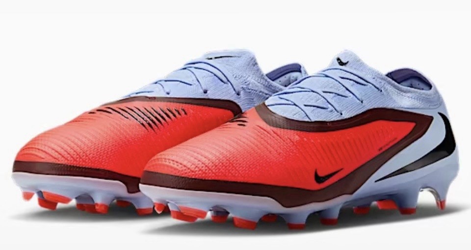 New Nike Phantom 6 Low Pro FG Size 7.5 Men's Soccer Cleats Red