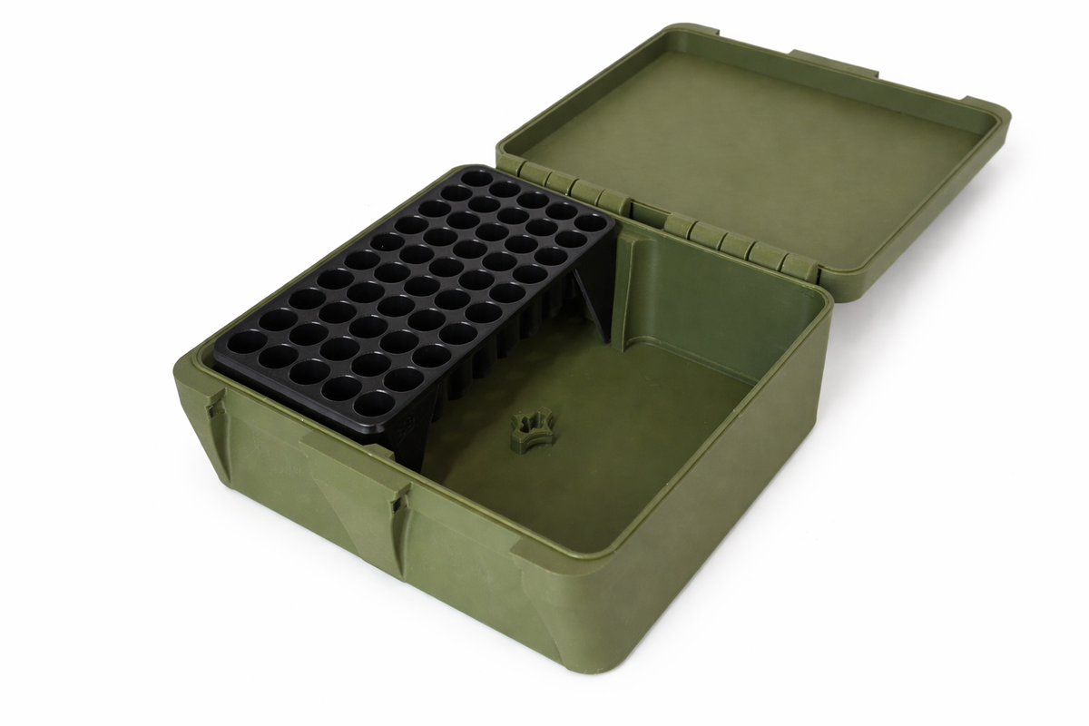 7.62x39 Ammo Box - 100 Rounds - Snap Close Storage Box | Fully