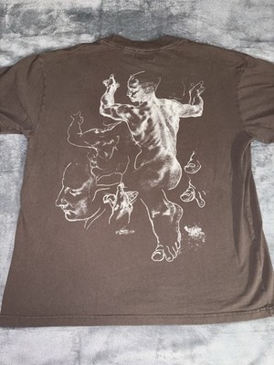 Pacsun X The Met Michelangelo Libyan Sibyl Art Mens T-Shirt Size Large 