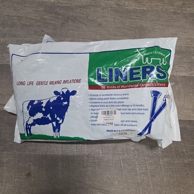 T.S.Y. Company Milking Inflations Liners DDL Cow Dairy Milker Parts NOS Rubber
