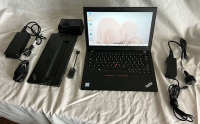 Lenovo ThinkPad X280 (12,5'') i7-8550U, 16GB, 512GB, dt. Tast., inkl. div. Zub