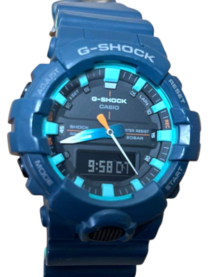CASIO G SHOCK GA 800CC 2AJF Analog Digital Blue Green Watch Ships
