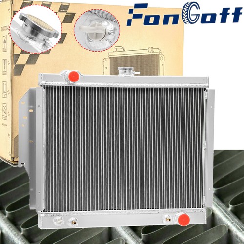 2 Rows Radiator Fits 1979-1993 Dodge Ram D/W 150 350 250 Ramcharger 5.2L/5.9L V8
