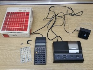 Hewlett Packard HP-41 CV  Drucker 82143A  Card Reader 82104A  original Netzteil
