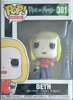 Funko Pop! Animation: Rick and Morty Beth Smith #301 Vinyl Figure