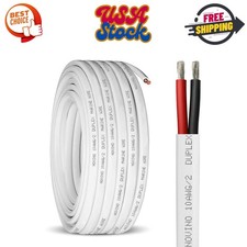 10 Gauge Marine Wire,10 AWG 30ft Duplex Marine Grade Wire Tinned Copper Oxyge...
