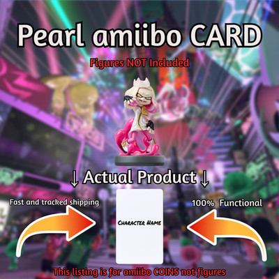 Splatoon 2 Off The Hook NFC Cards - Pearl [NOT A FIGURE]